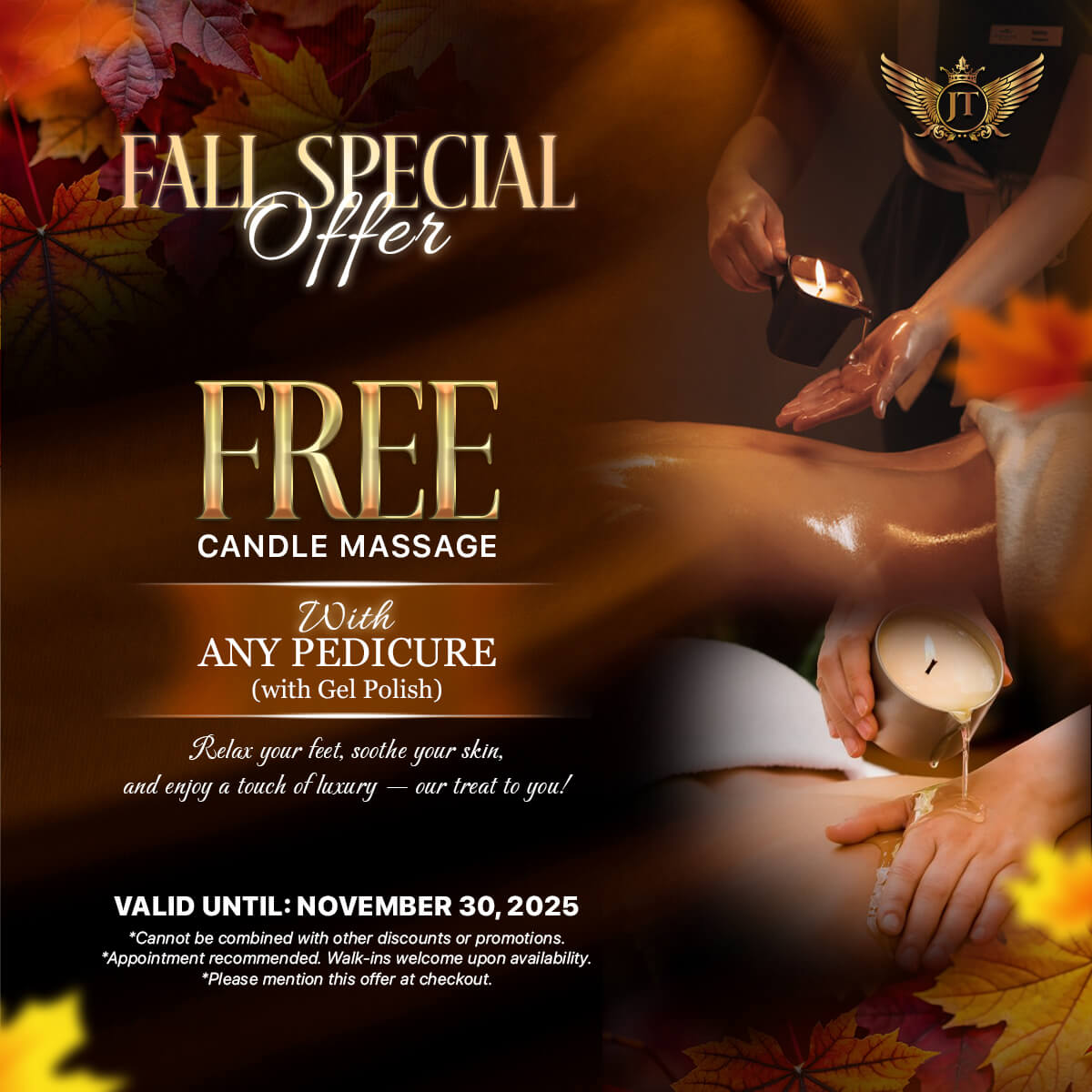 JT Nails And Spa - Promotion